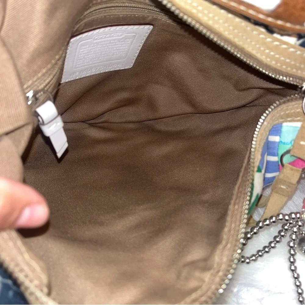 Small Coach Colorful Patchwork Women's Bag - Picture 5 of 11